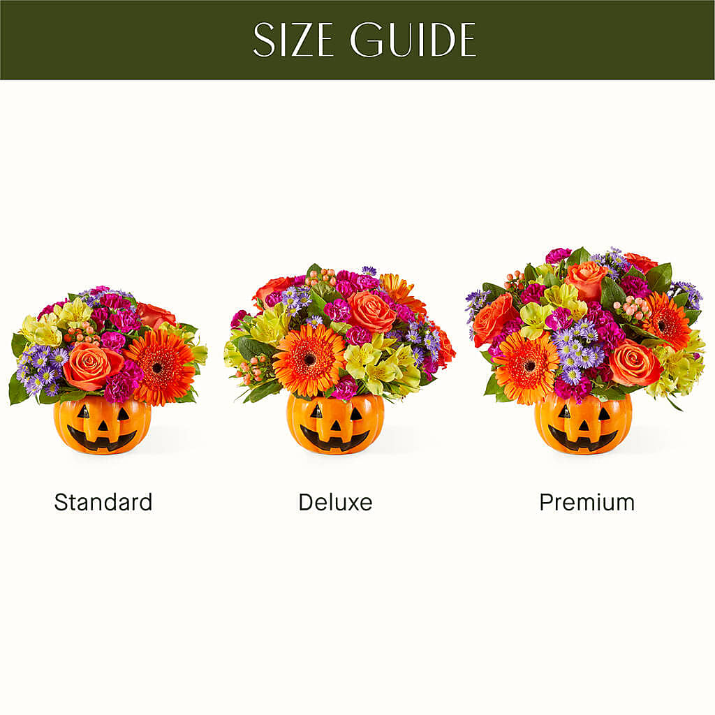 Tricks & Treats Pumpkin – Cg Rain Florist, Cedar Grove NJ
