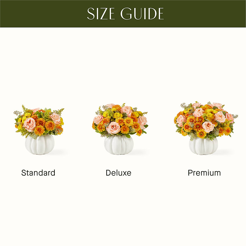 Peachy Pumpkin – Cg Rain Florist, Cedar Grove NJ