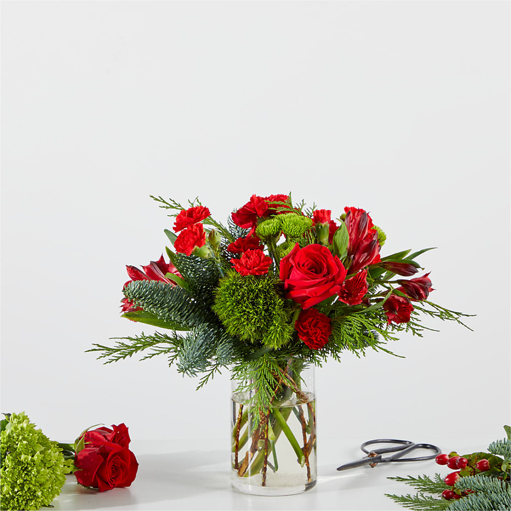 Merry Moment Bouquet – A Florist Original – Cg Rain Florist, Cedar Grove NJ