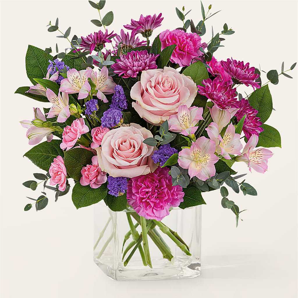 Rosy Radiance Bouquet – Cg Rain Florist, Cedar Grove NJ
