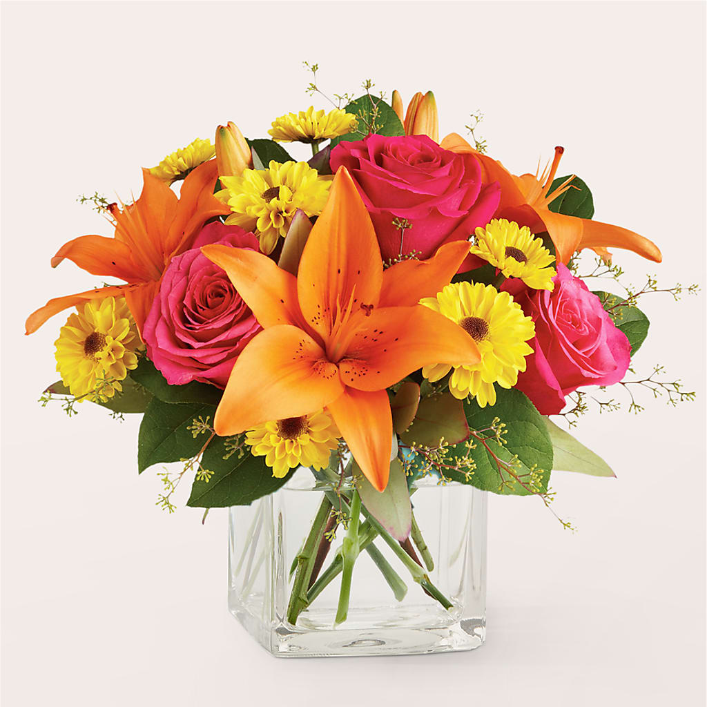 Neon Lights Bouquet – Cg Rain Florist, Cedar Grove NJ