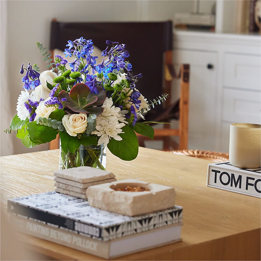 Cerulean Waves Bouquet – Cg Rain Florist, Cedar Grove NJ