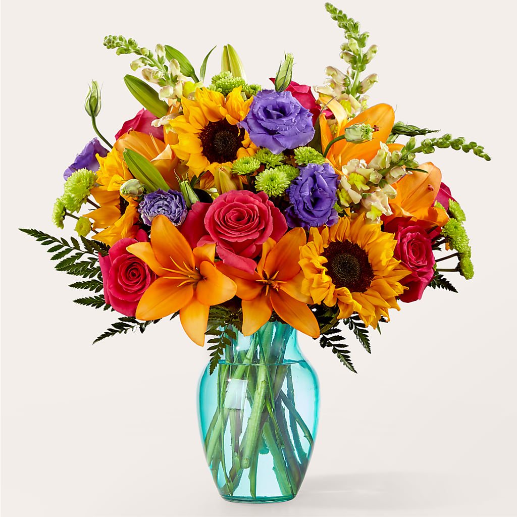Double Rainbow Bouquet – Cg Rain Florist, Cedar Grove NJ