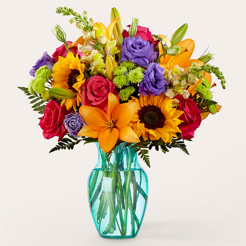 Double Rainbow Bouquet – Cg Rain Florist, Cedar Grove NJ