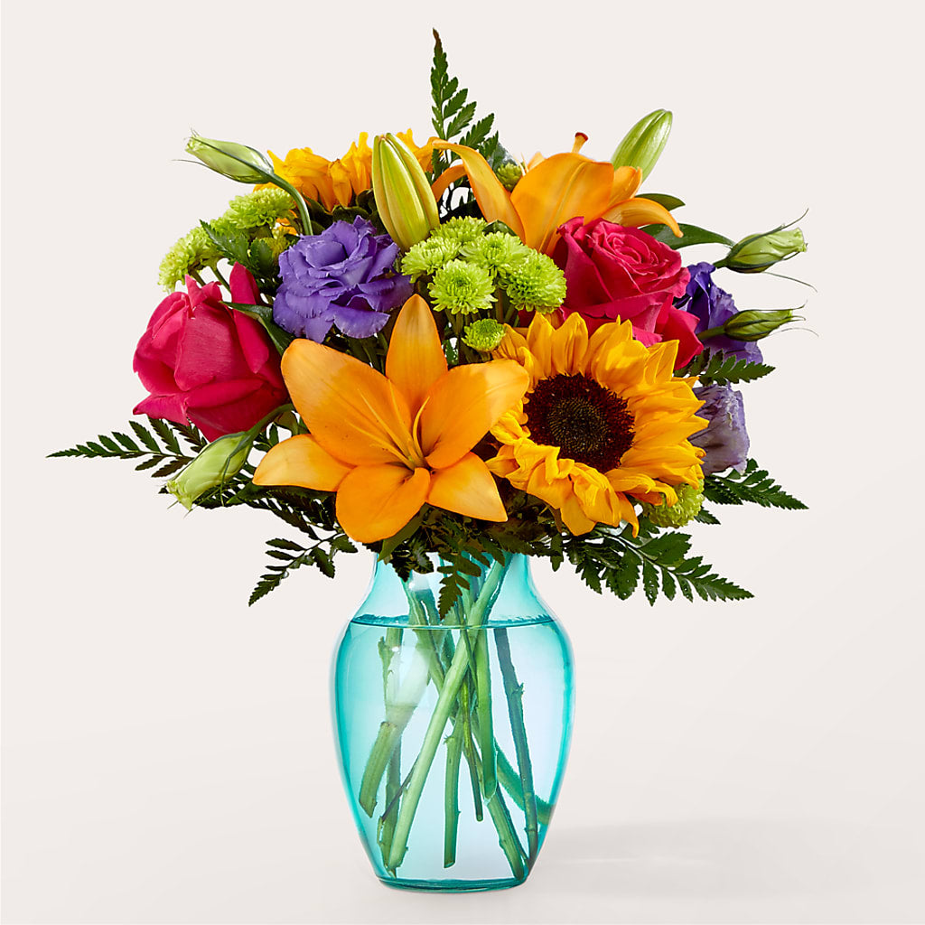 Double Rainbow Bouquet – Cg Rain Florist, Cedar Grove NJ