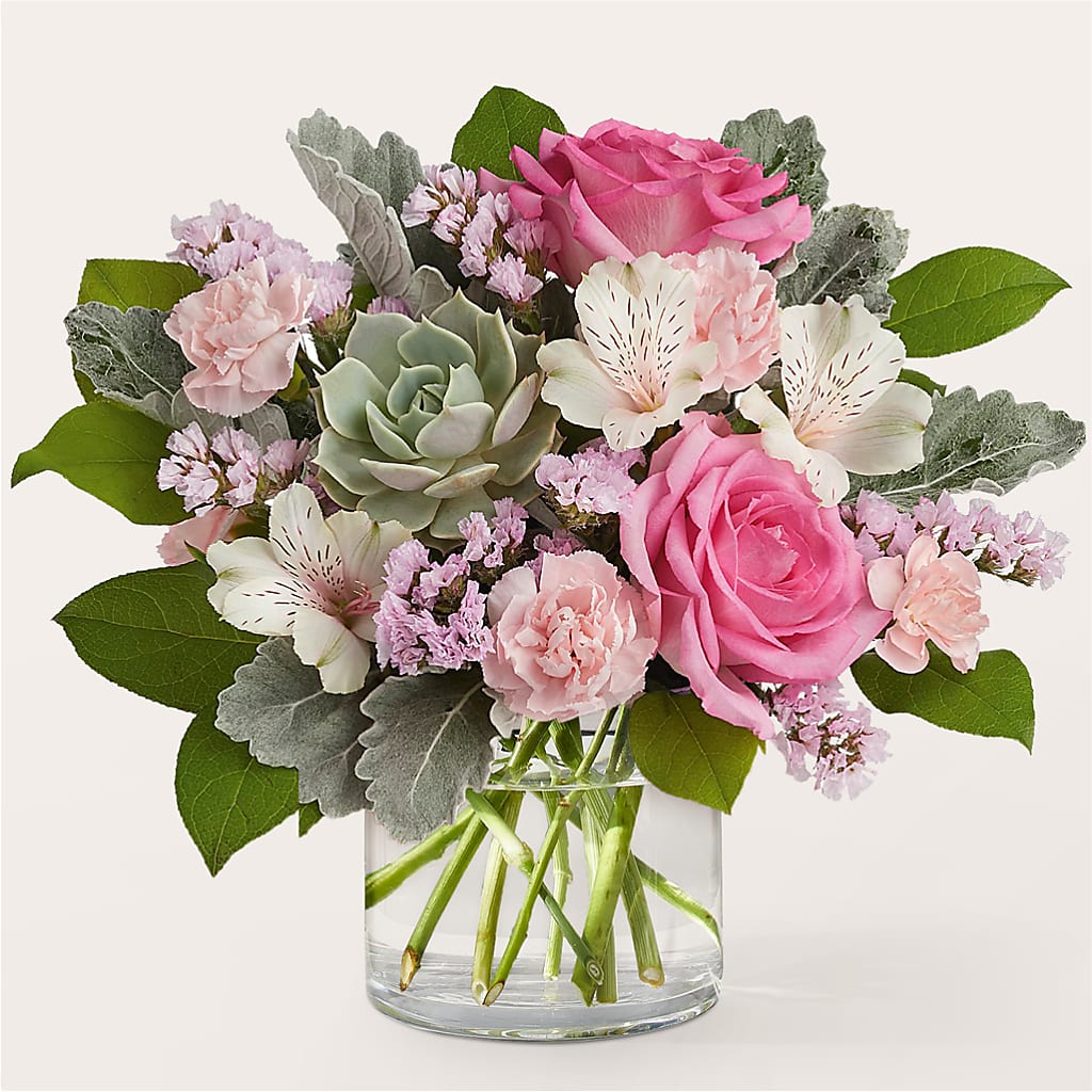 Dusty Rose Bouquet – Cg Rain Florist, Cedar Grove NJ