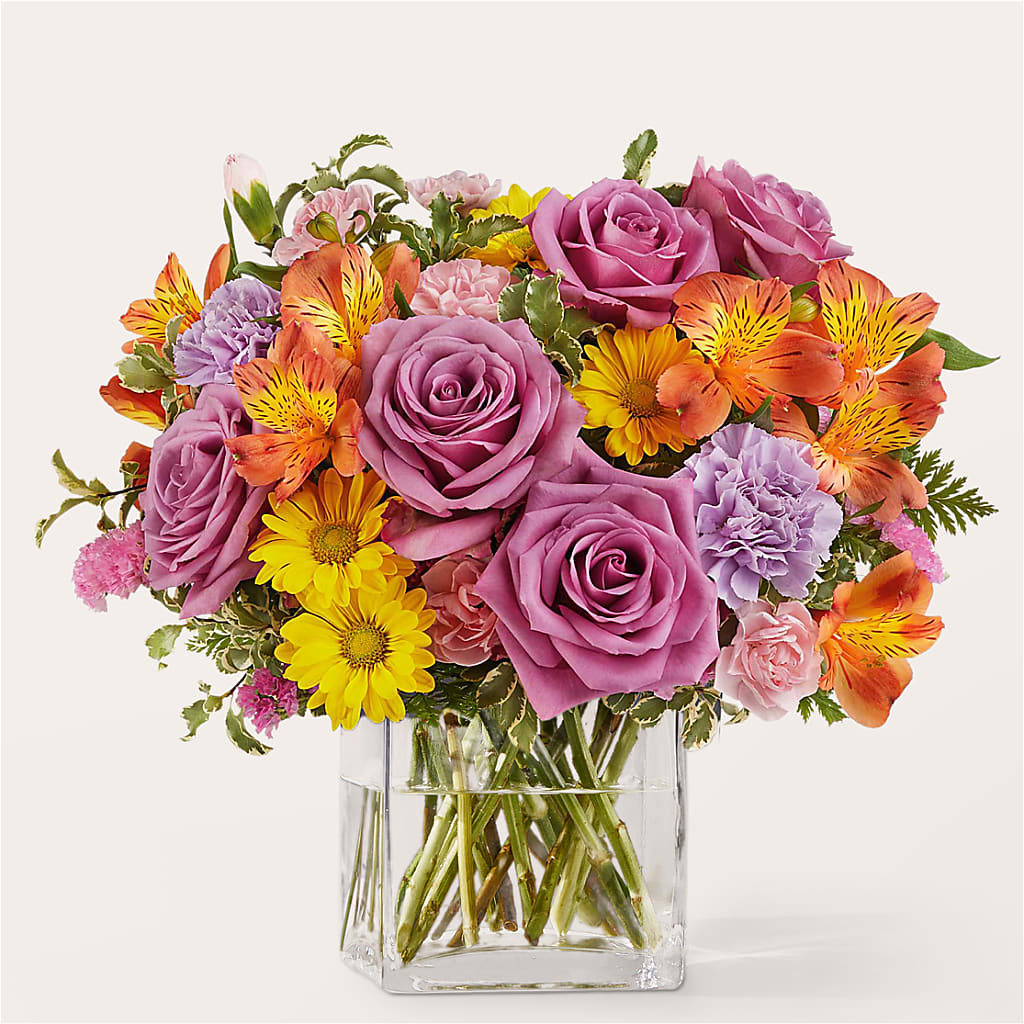 Shades of Happiness Bouquet – Cg Rain Florist, Cedar Grove NJ