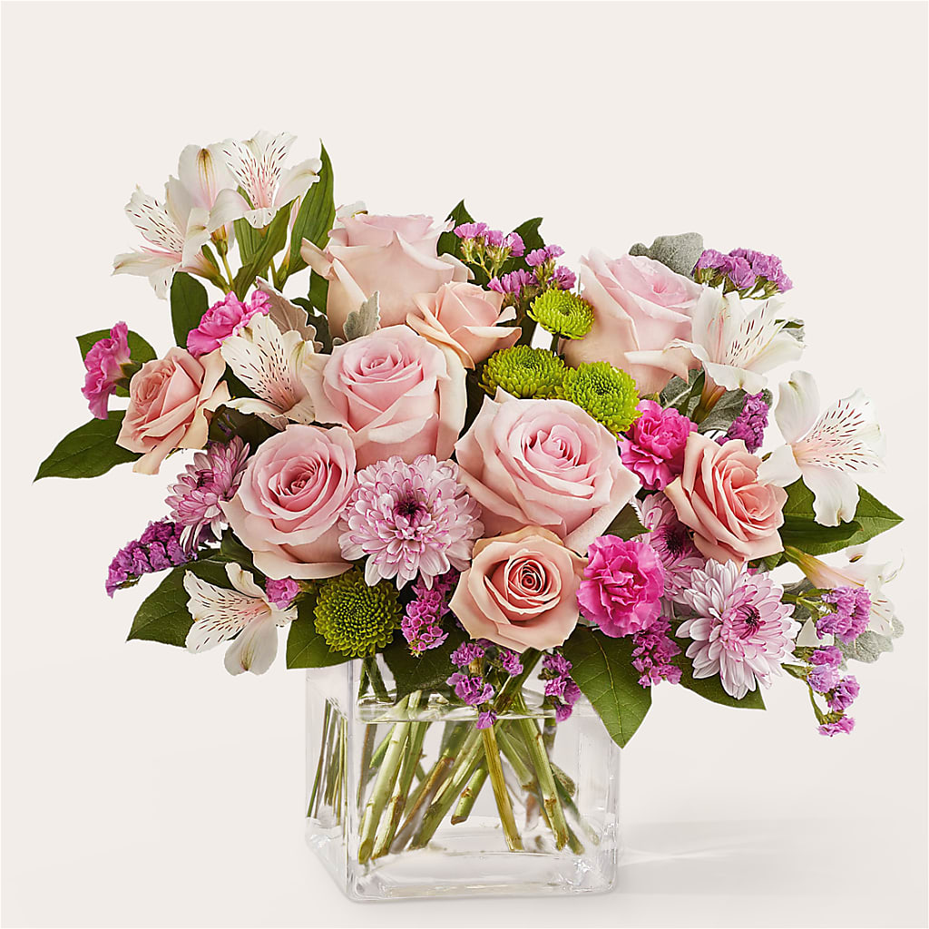 Pink Suede Bouquet – Cg Rain Florist, Cedar Grove NJ