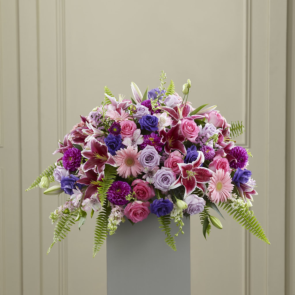 Fare Thee Well Pedestal – Cg Rain Florist, Cedar Grove NJ