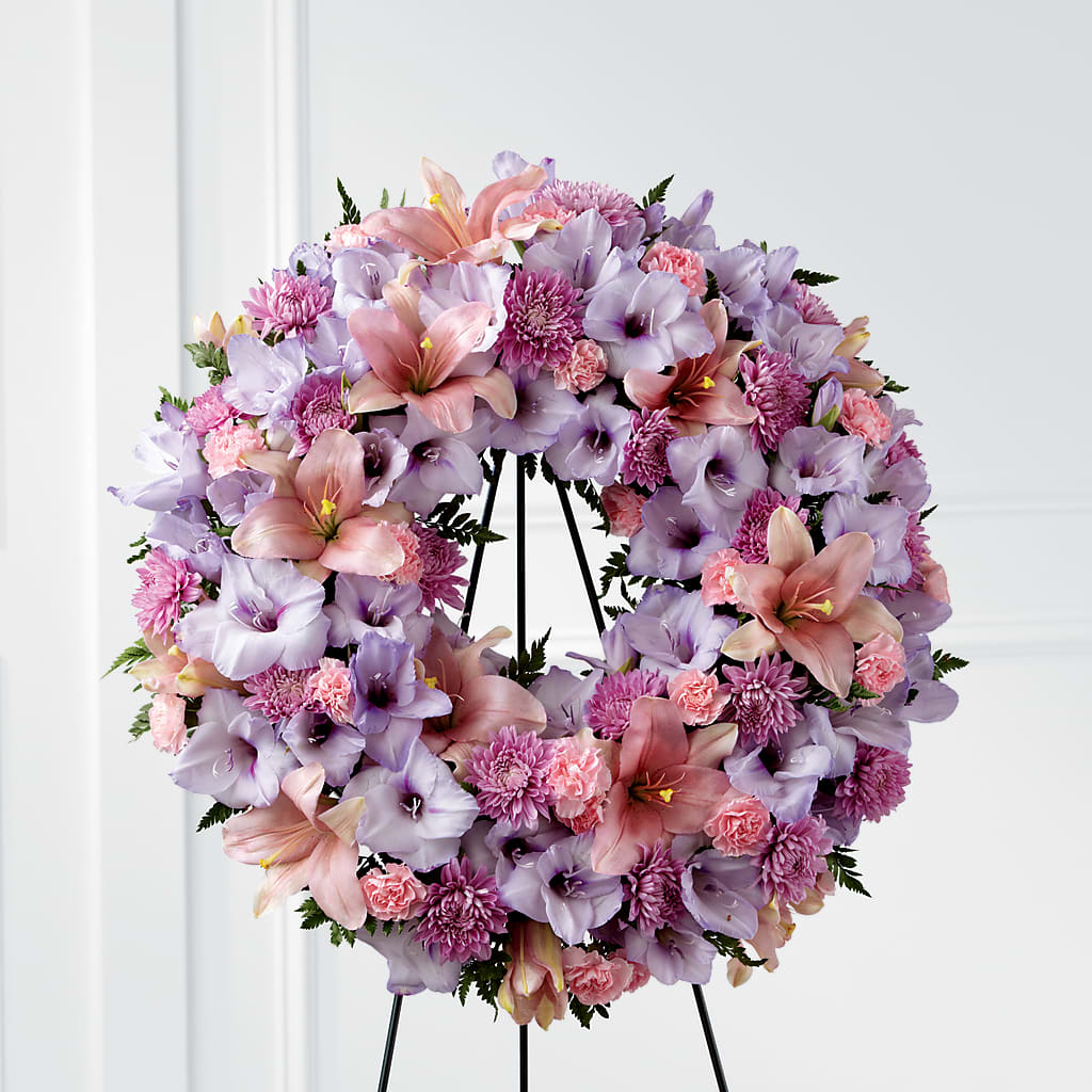 Beloved Friend Wreath – Cg Rain Florist, Cedar Grove NJ