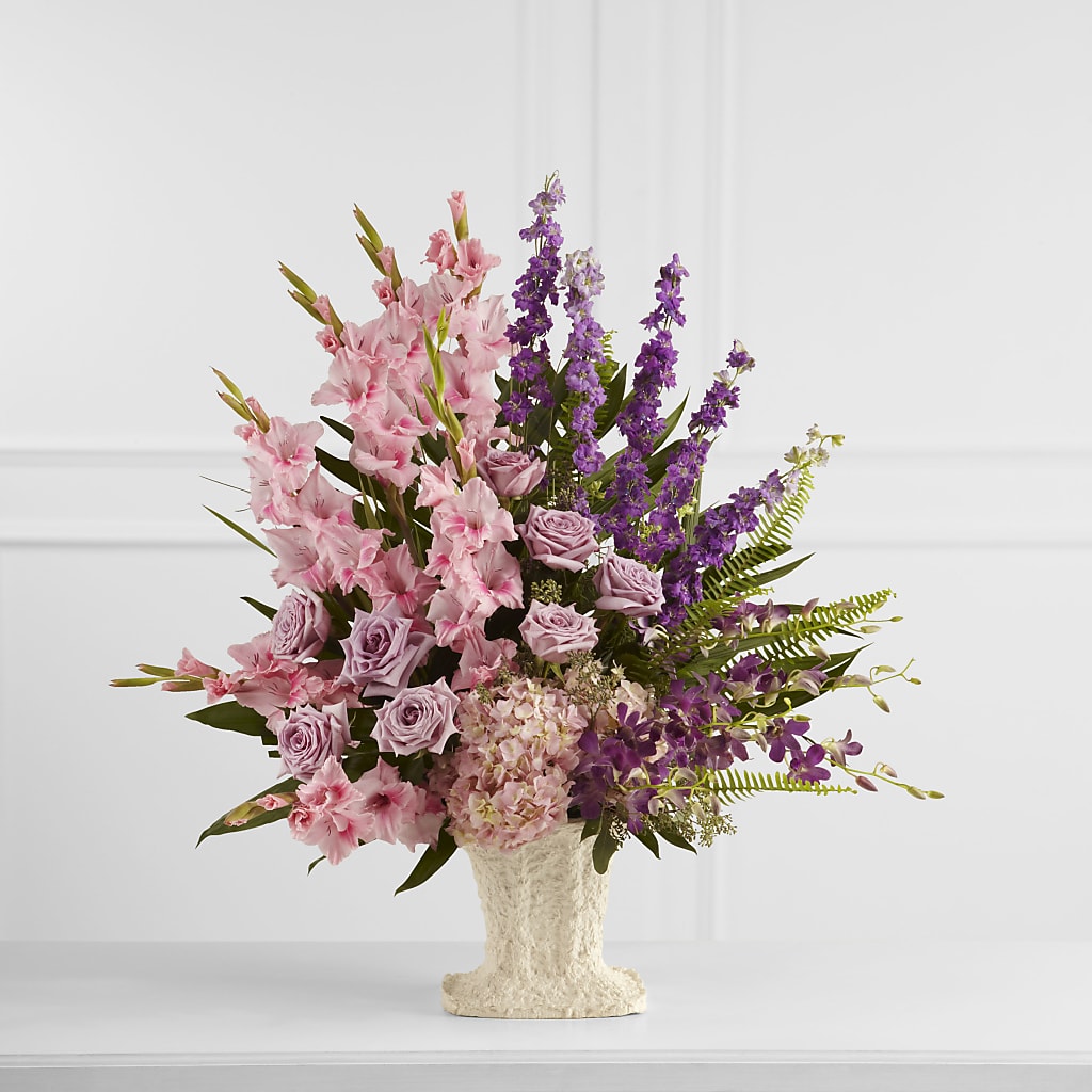 Flowing Garden Arrangement – Cg Rain Florist, Cedar Grove NJ