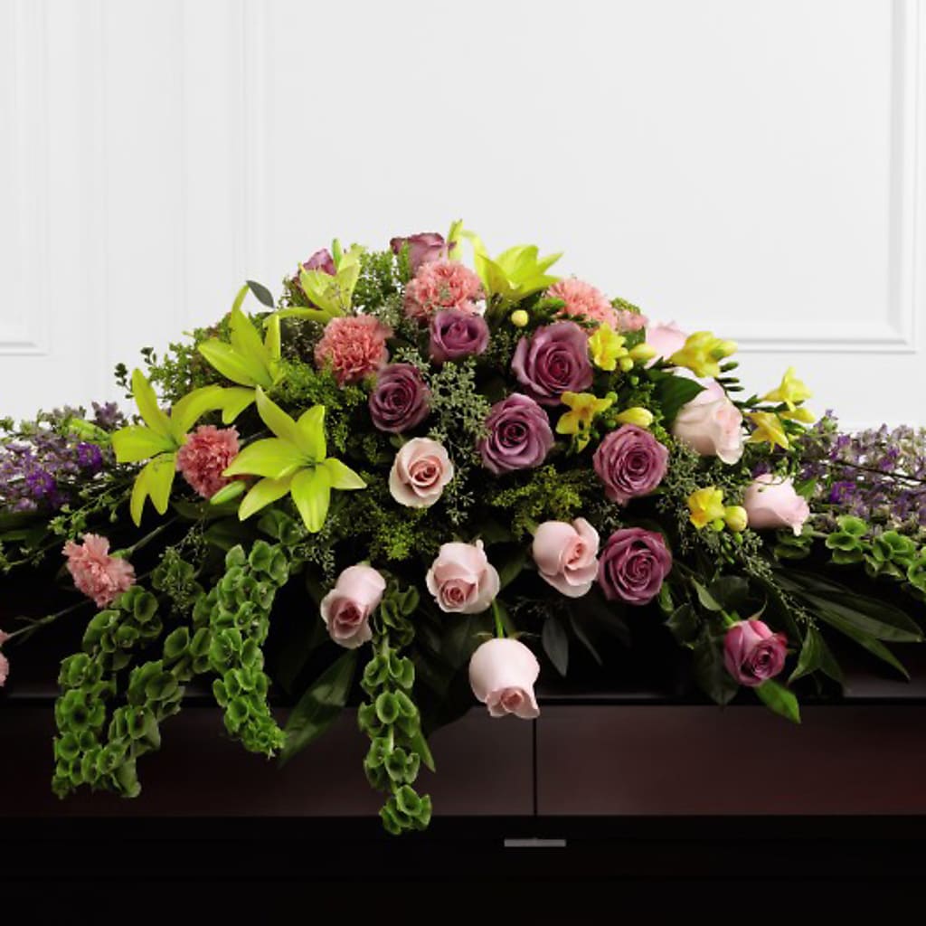 Forever Beloved Casket Spray – Cg Rain Florist, Cedar Grove NJ