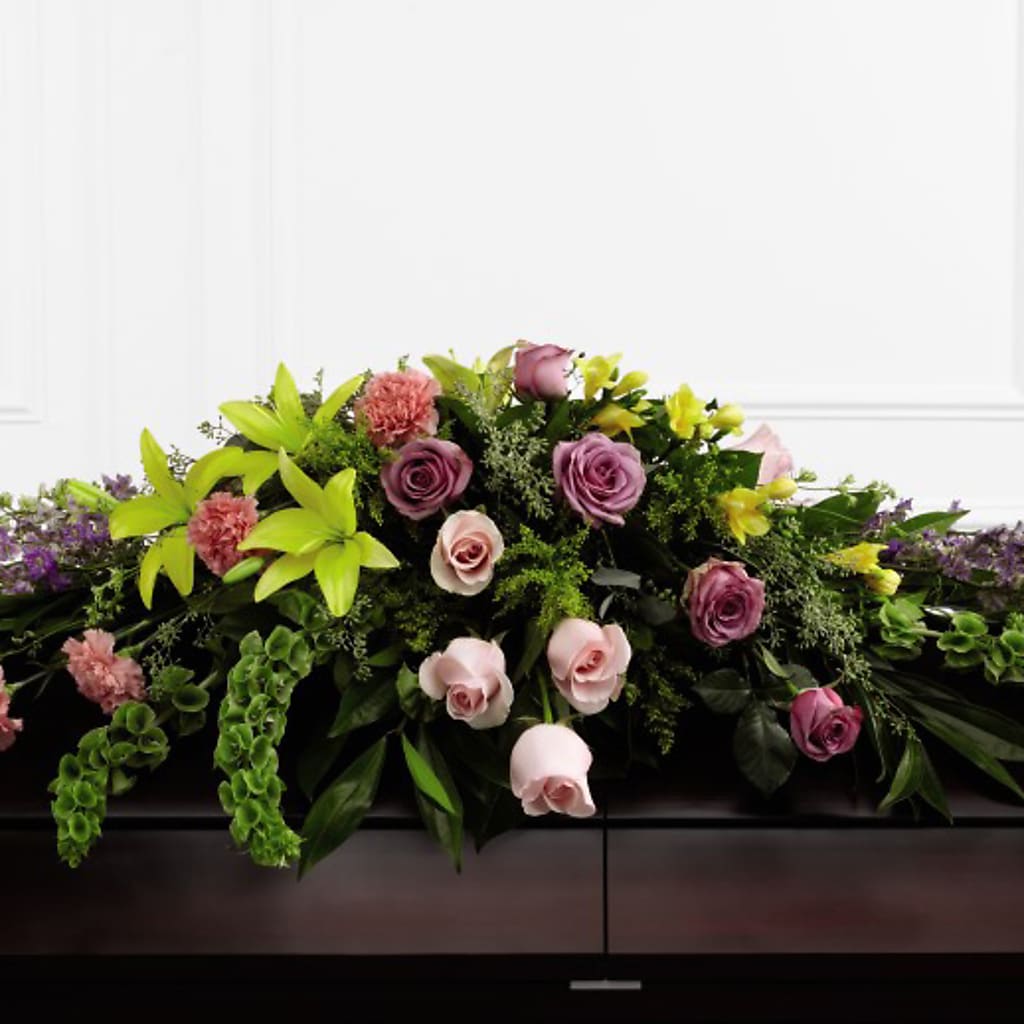 Forever Beloved Casket Spray – Cg Rain Florist, Cedar Grove NJ