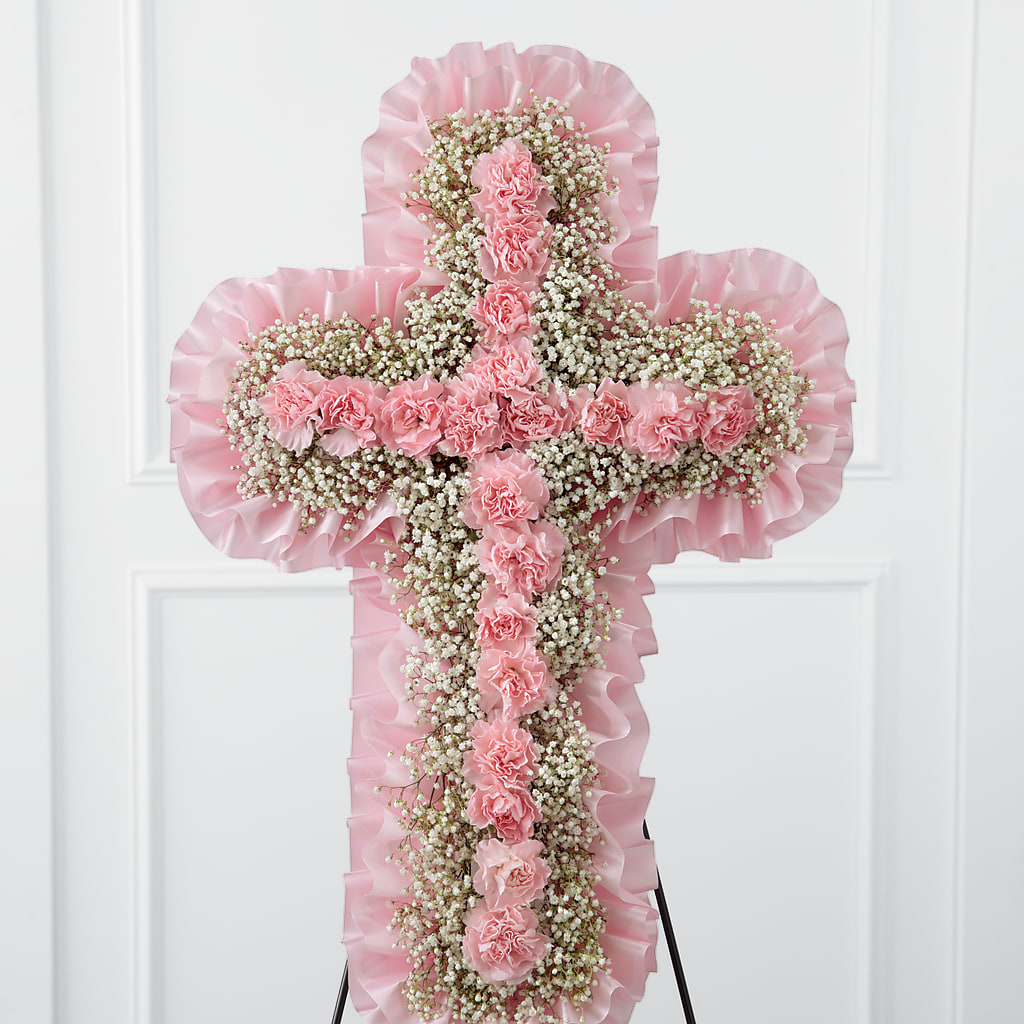 Angel's Cross Easel – Cg Rain Florist, Cedar Grove NJ