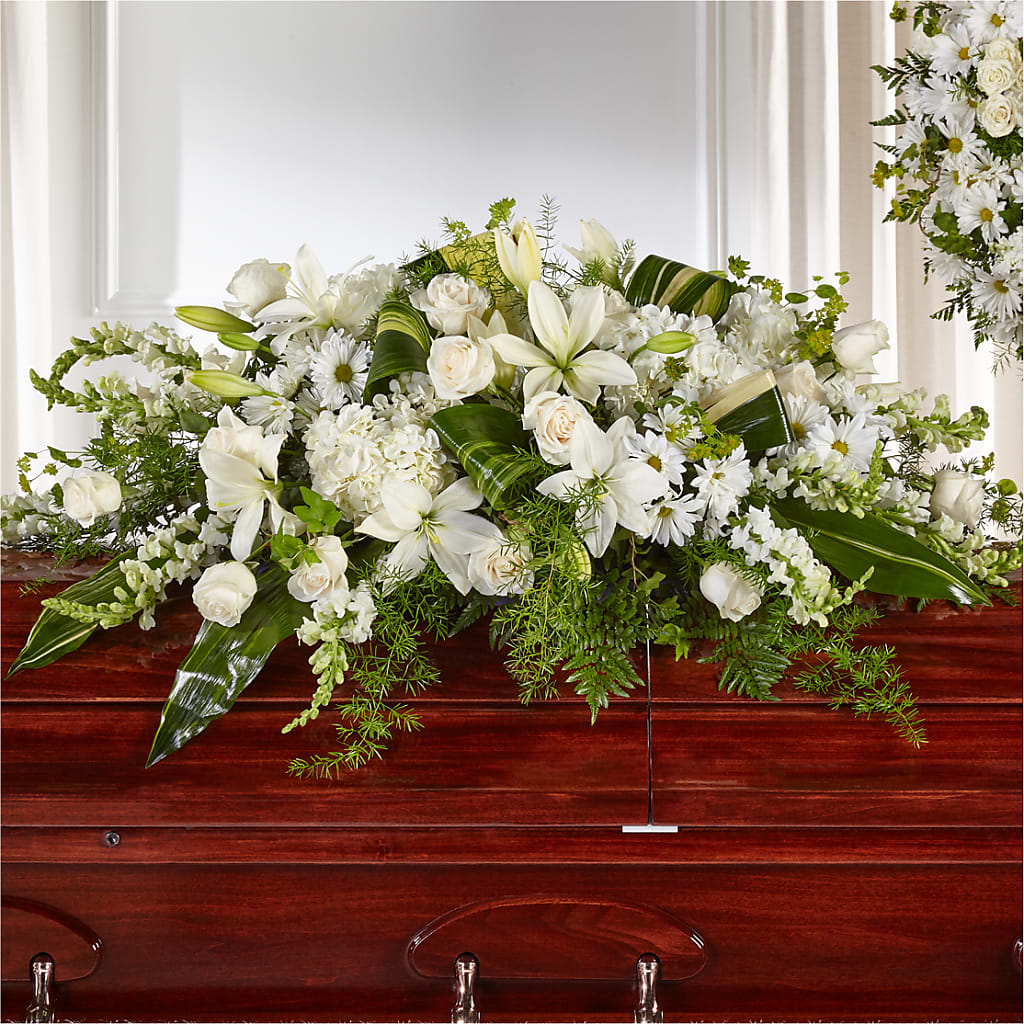 Abundance Casket Spray – Cg Rain Florist, Cedar Grove NJ