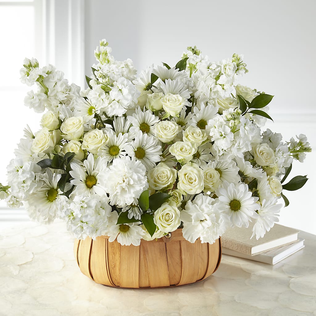 Graceful Garden Basket – Cg Rain Florist, Cedar Grove NJ