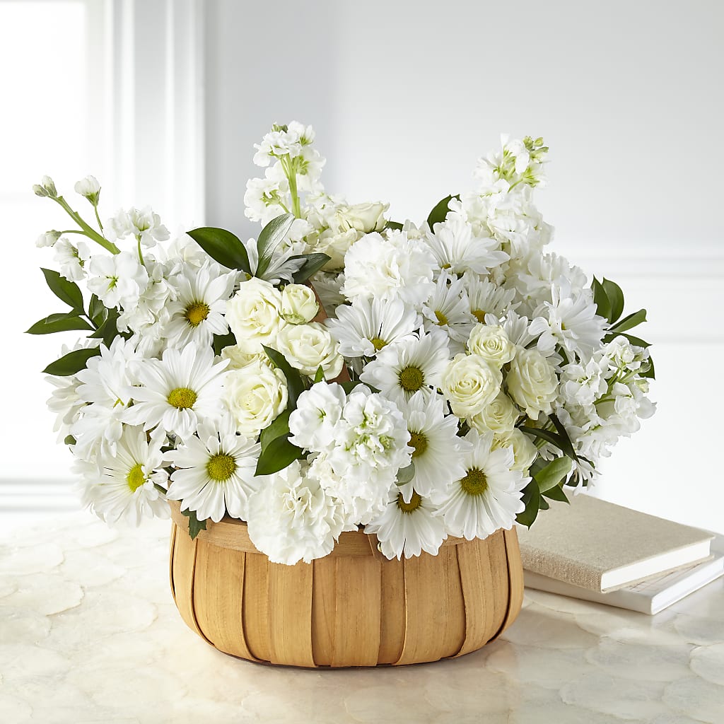 Graceful Garden Basket – Cg Rain Florist, Cedar Grove NJ