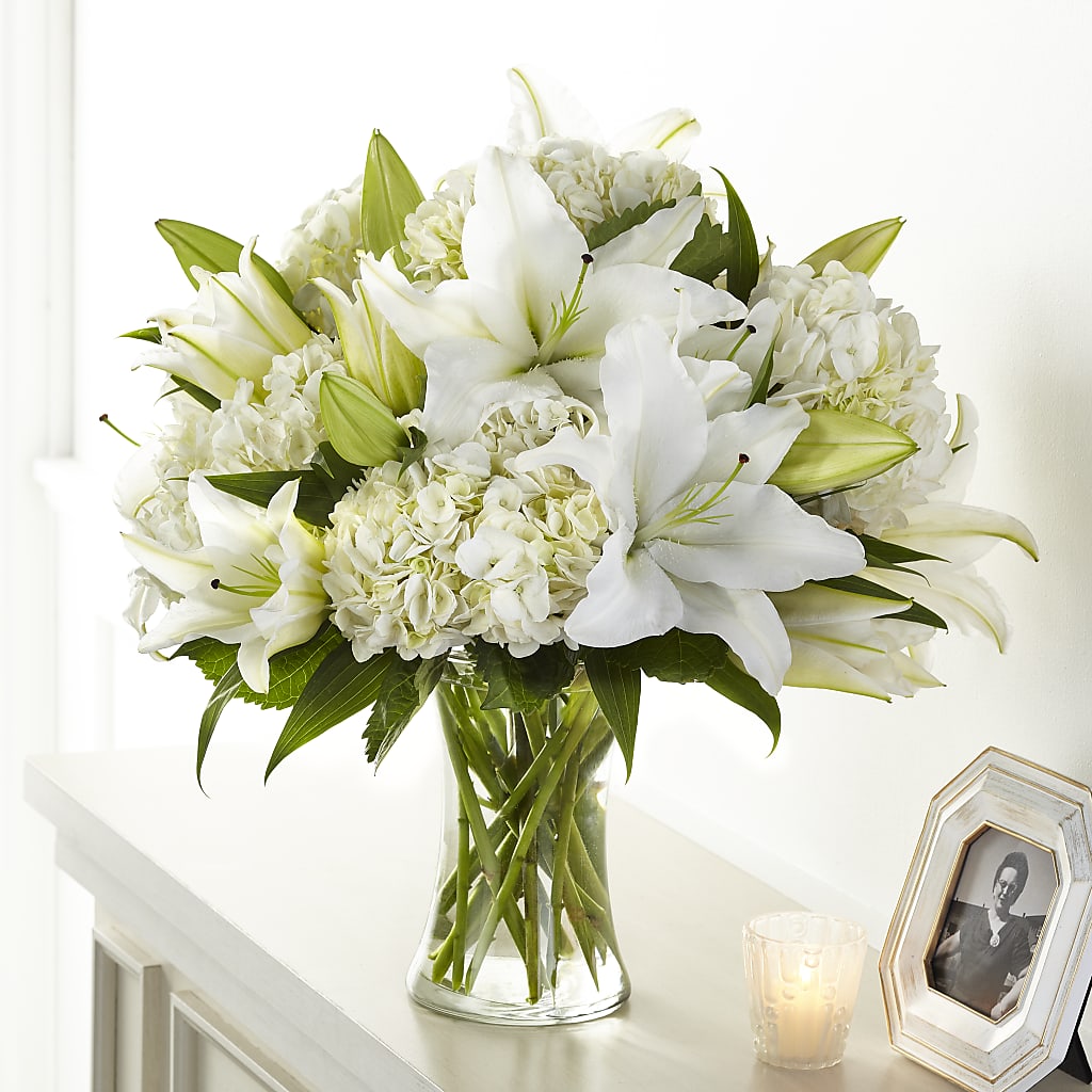 Compassionate Lily Bouquet – Cg Rain Florist, Cedar Grove NJ