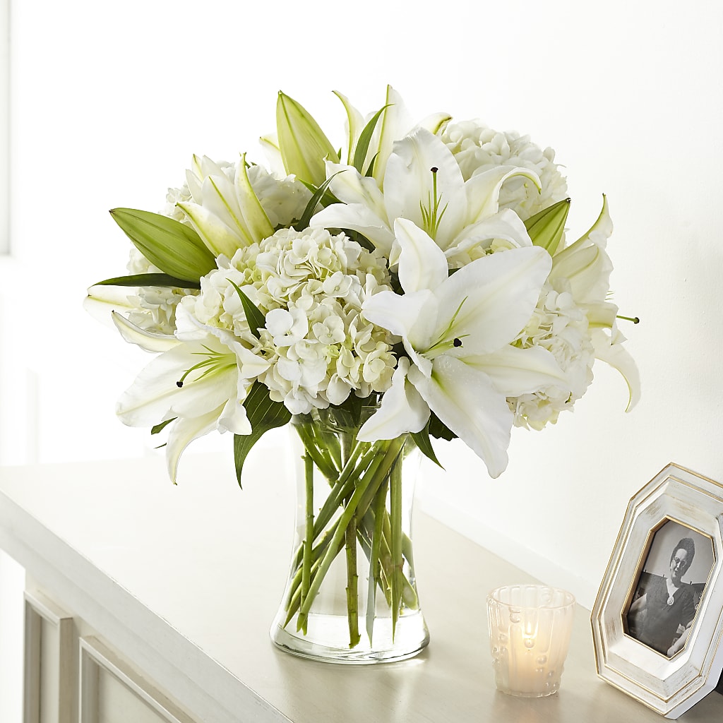 Compassionate Lily Bouquet – Cg Rain Florist, Cedar Grove NJ
