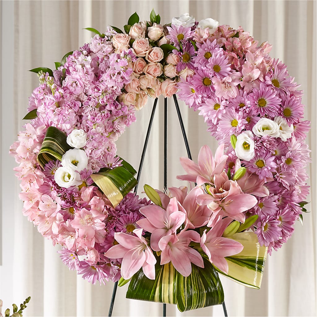 Gift of Warmth Wreath – Cg Rain Florist, Cedar Grove NJ
