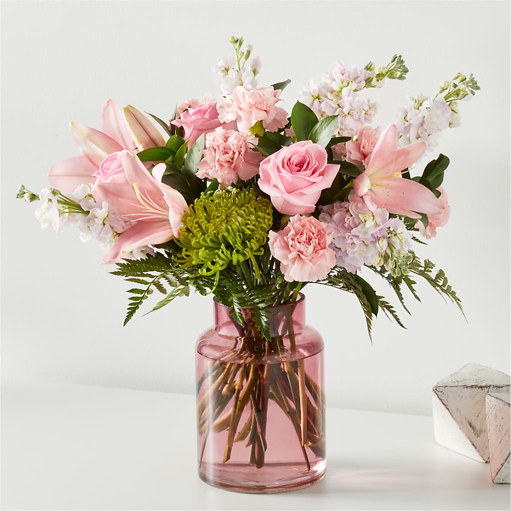 Pretty in Pink Bouquet – Cg Rain Florist, Cedar Grove NJ