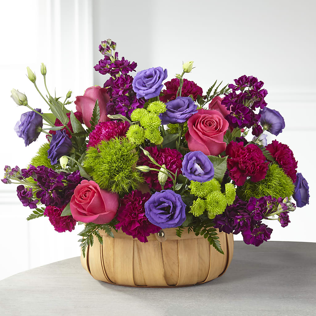 Serene Sanctuary Basket – Cg Rain Florist, Cedar Grove NJ