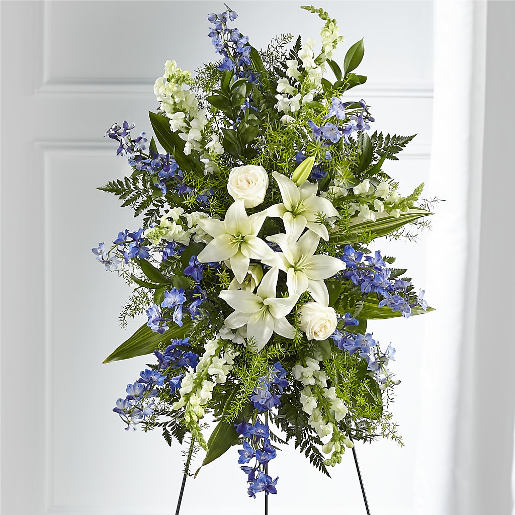 Faithful Friend Standing Spray – Cg Rain Florist, Cedar Grove NJ