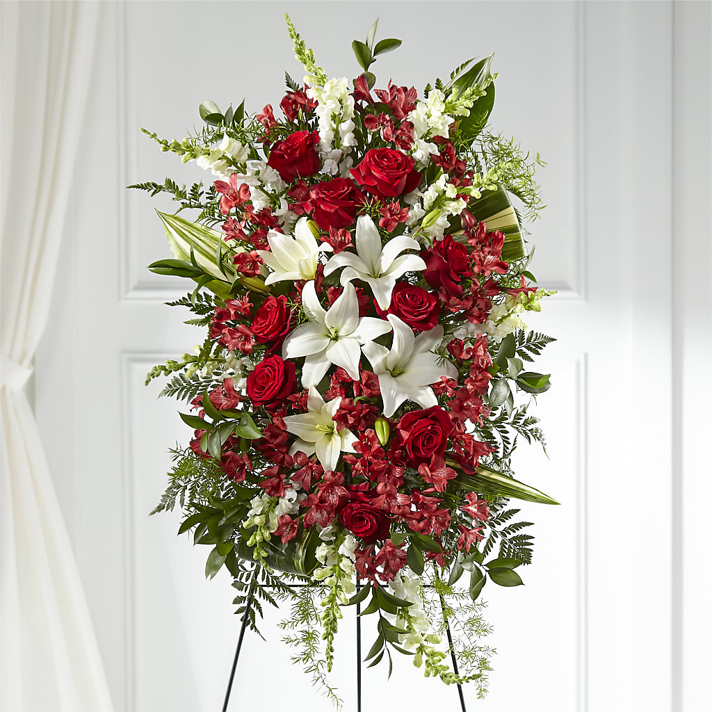 Everlasting Memory Standing Spray – Cg Rain Florist, Cedar Grove NJ