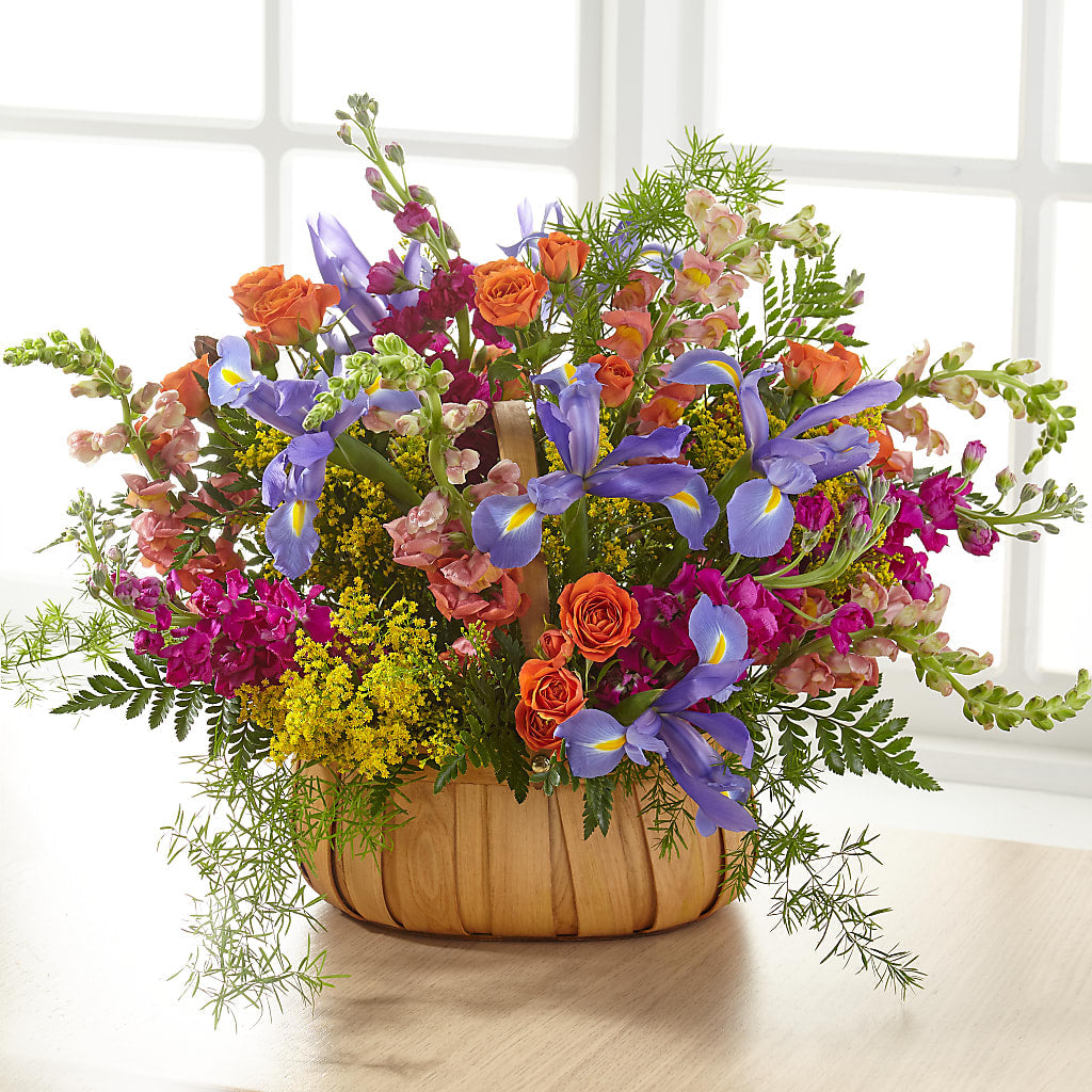 Garden of Life Basket – Cg Rain Florist, Cedar Grove NJ