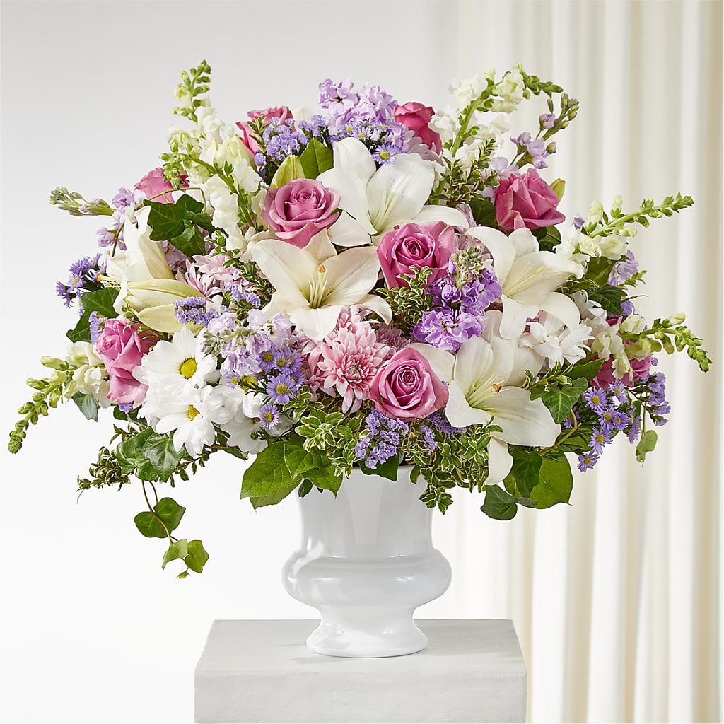 Remarkable Life Urn Arrangement – Cg Rain Florist, Cedar Grove NJ