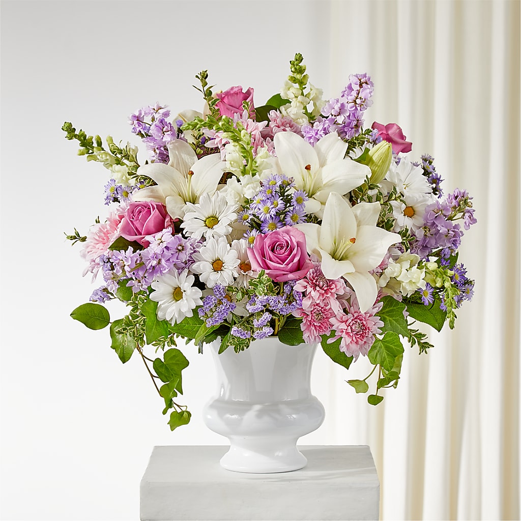 Remarkable Life Urn Arrangement – Cg Rain Florist, Cedar Grove NJ