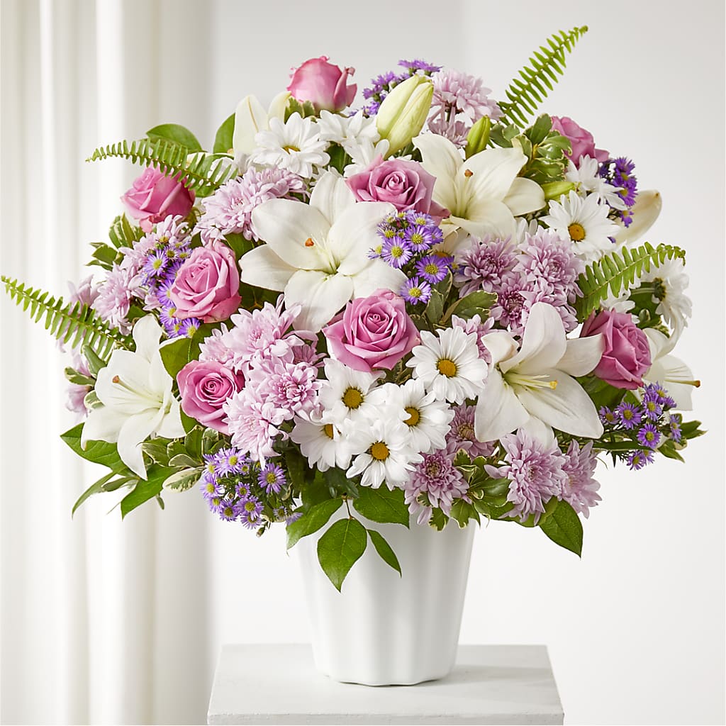 Warmest Thoughts Tabletop Basket – Cg Rain Florist, Cedar Grove NJ