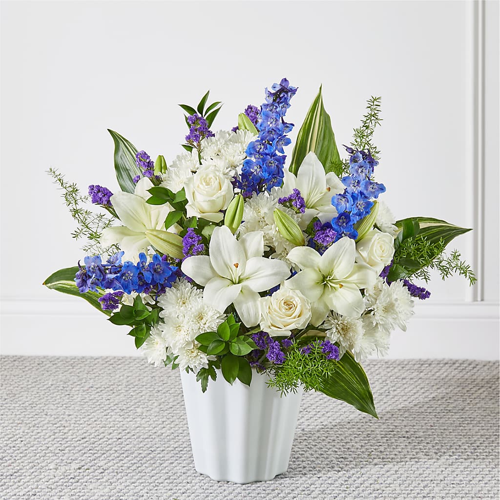Take Comfort Floor Basket – Cg Rain Florist, Cedar Grove NJ