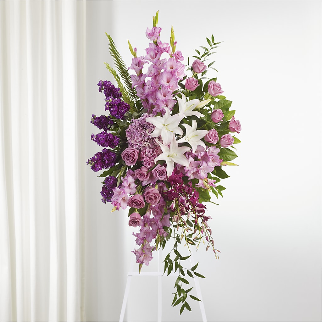 Never Alone Standing Spray – Cg Rain Florist, Cedar Grove NJ