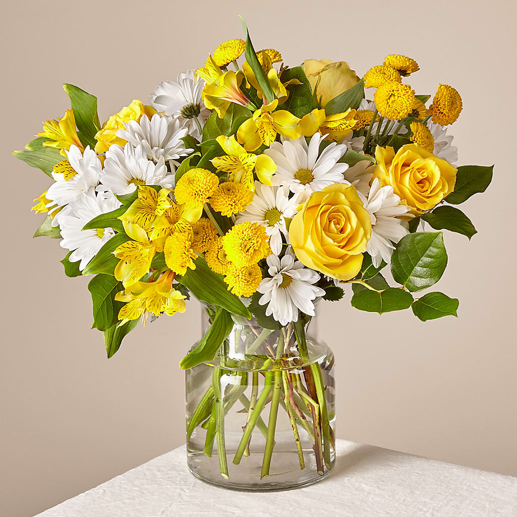 Sunny Sentiments Bouquet – Cg Rain Florist, Cedar Grove NJ