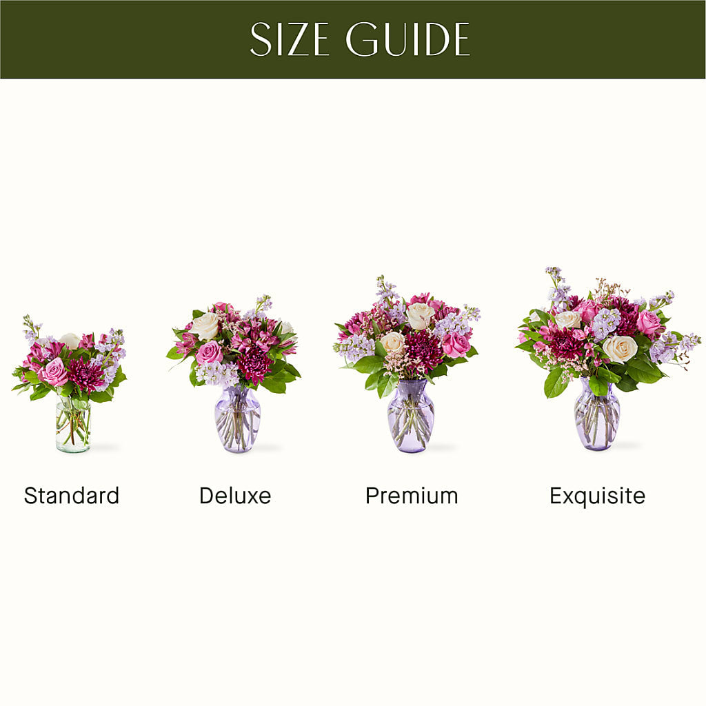 Amethyst Dreams Bouquet – Cg Rain Florist, Cedar Grove NJ