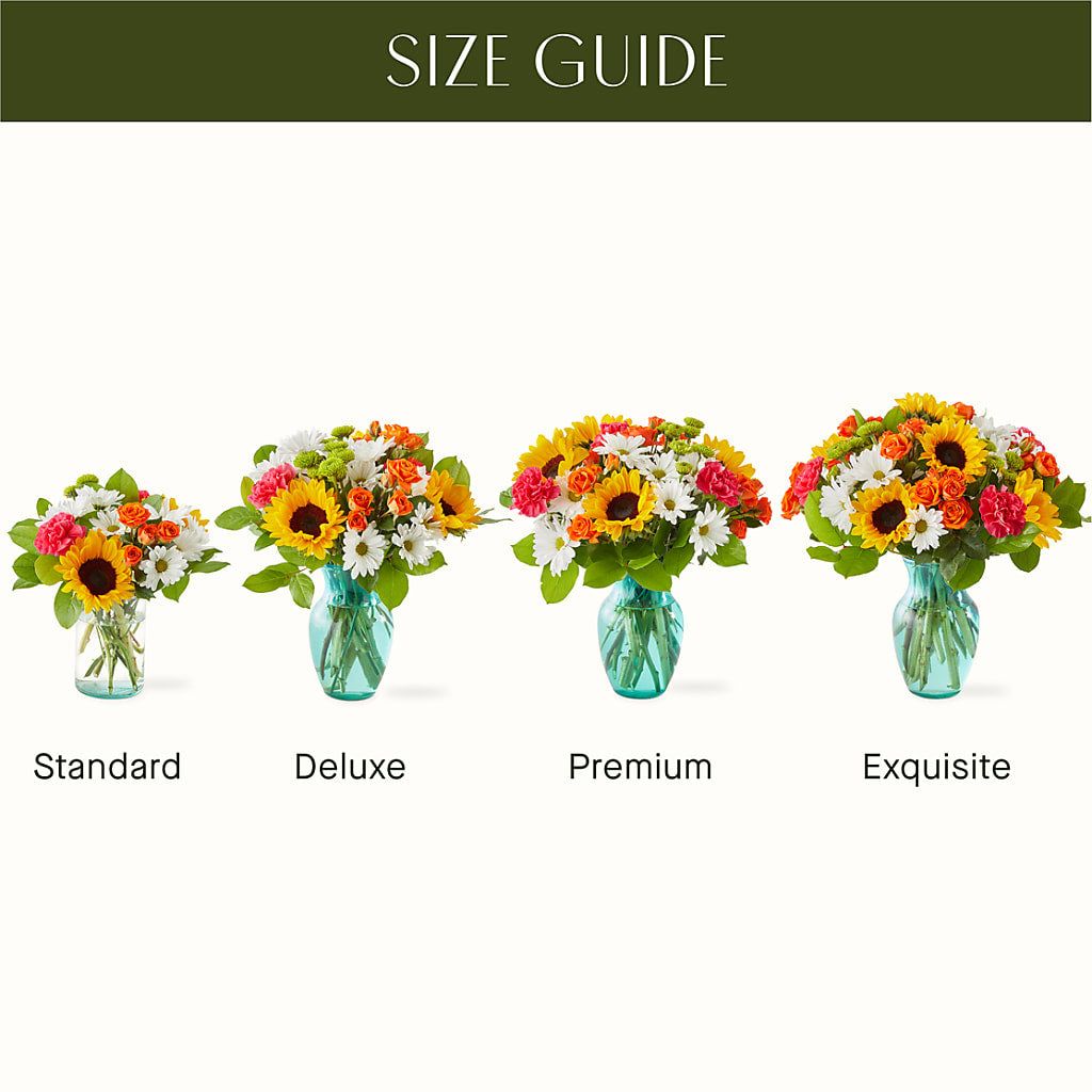 Sun-drenched Blooms Bouquet – Cg Rain Florist, Cedar Grove NJ