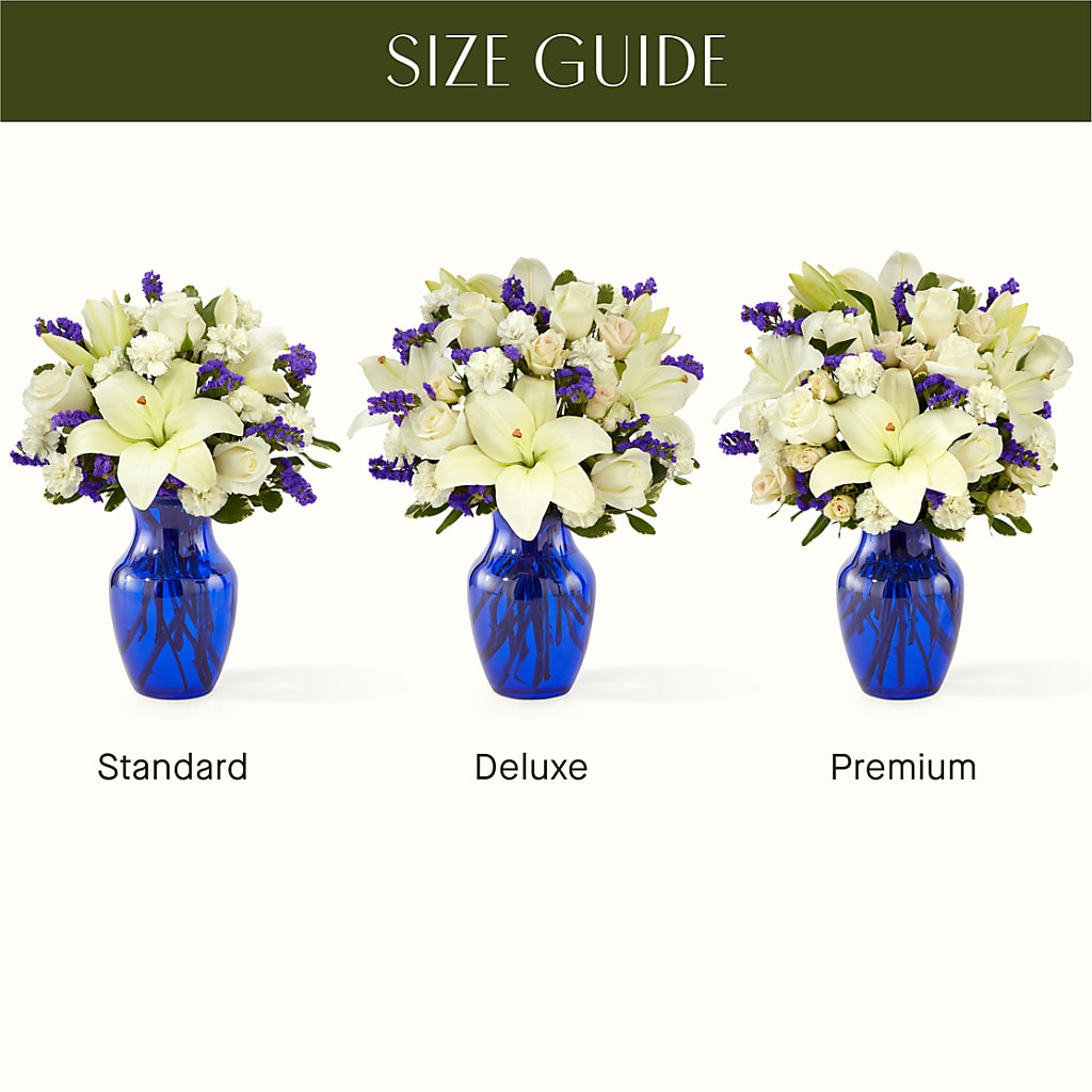 Sapphire Rush Bouquet – Cg Rain Florist, Cedar Grove NJ