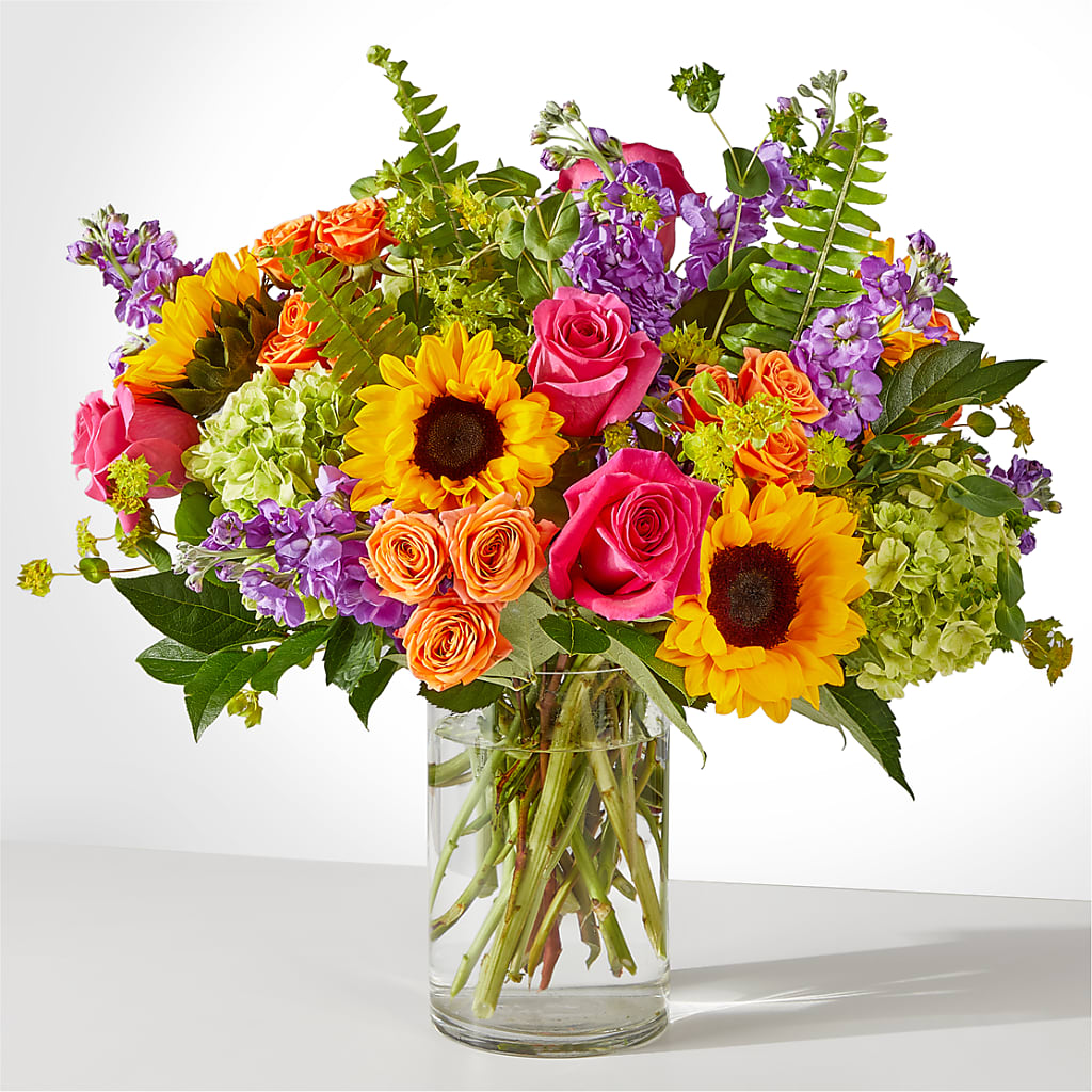Vibrant Greetings Bouquet – Cg Rain Florist, Cedar Grove NJ
