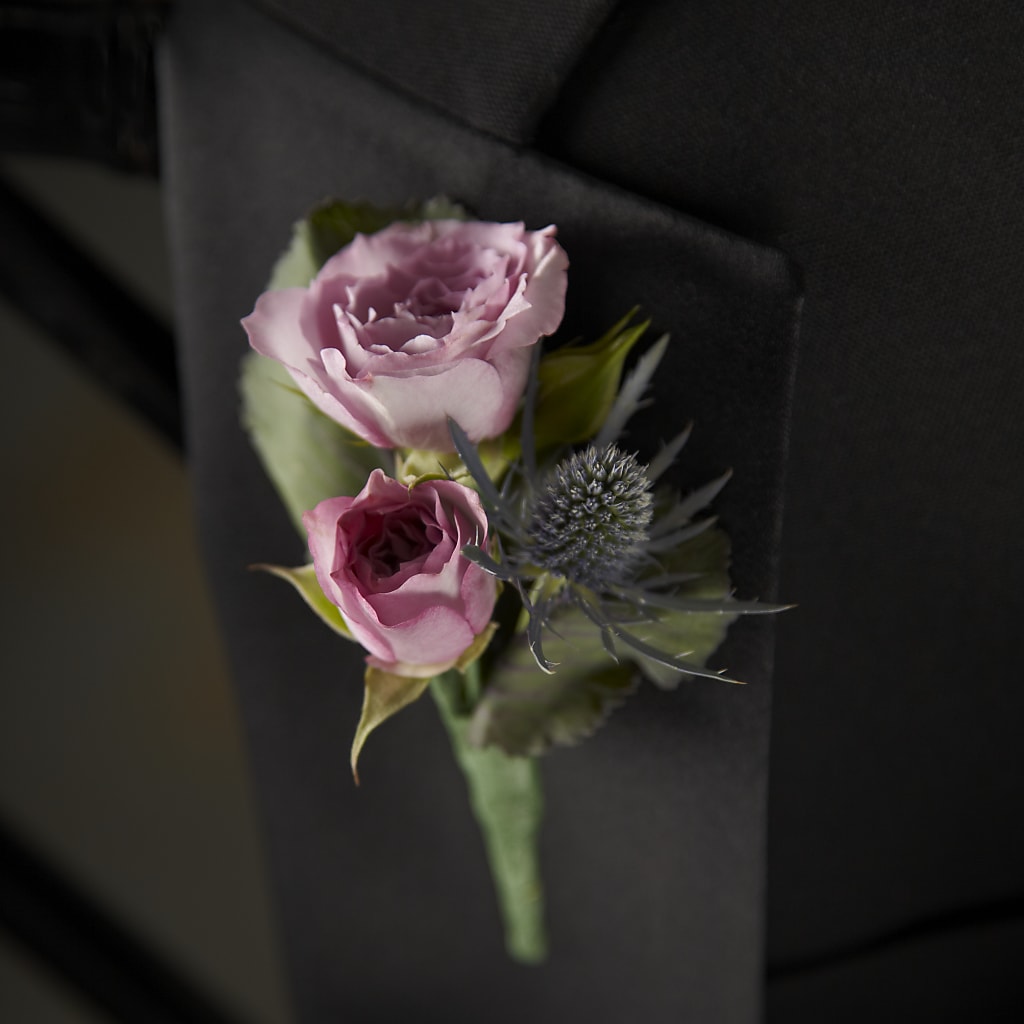 Veronica Boutonniere – Cg Rain Florist, Cedar Grove NJ