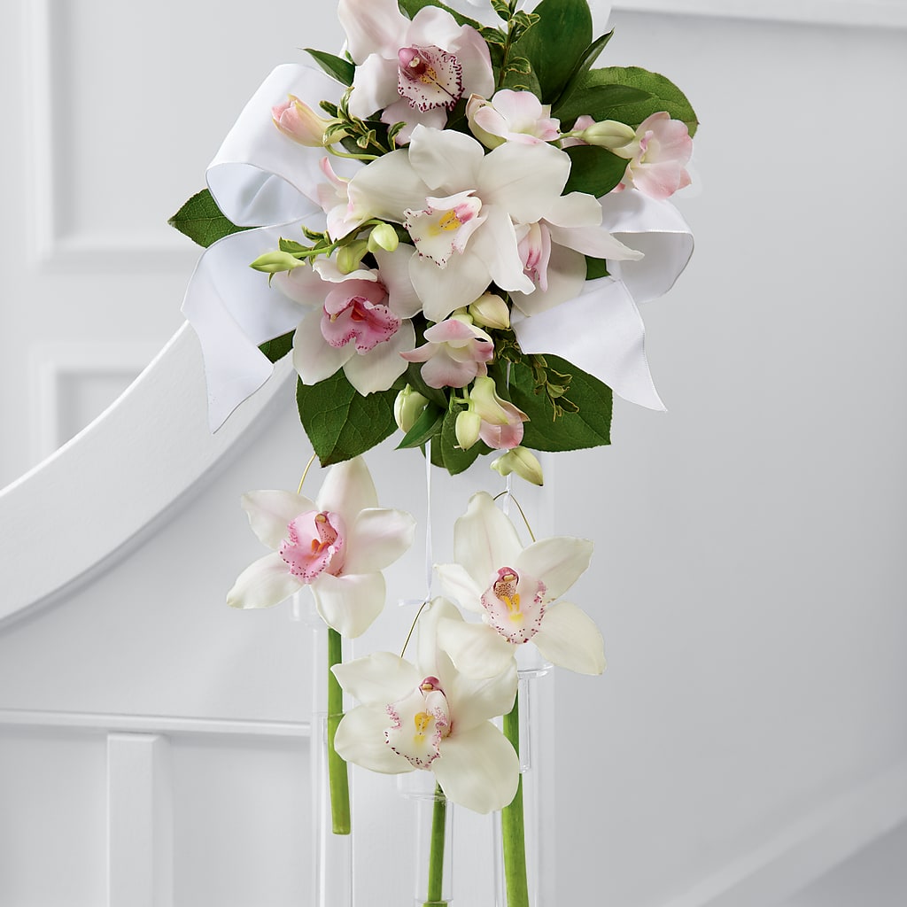 Perfect Entrance Pew Arrangement – Cg Rain Florist, Cedar Grove NJ