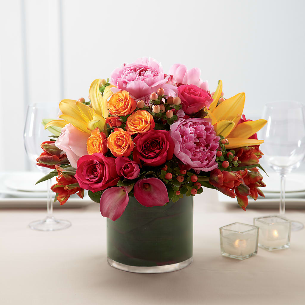 Color Mix Arrangement – Cg Rain Florist, Cedar Grove NJ