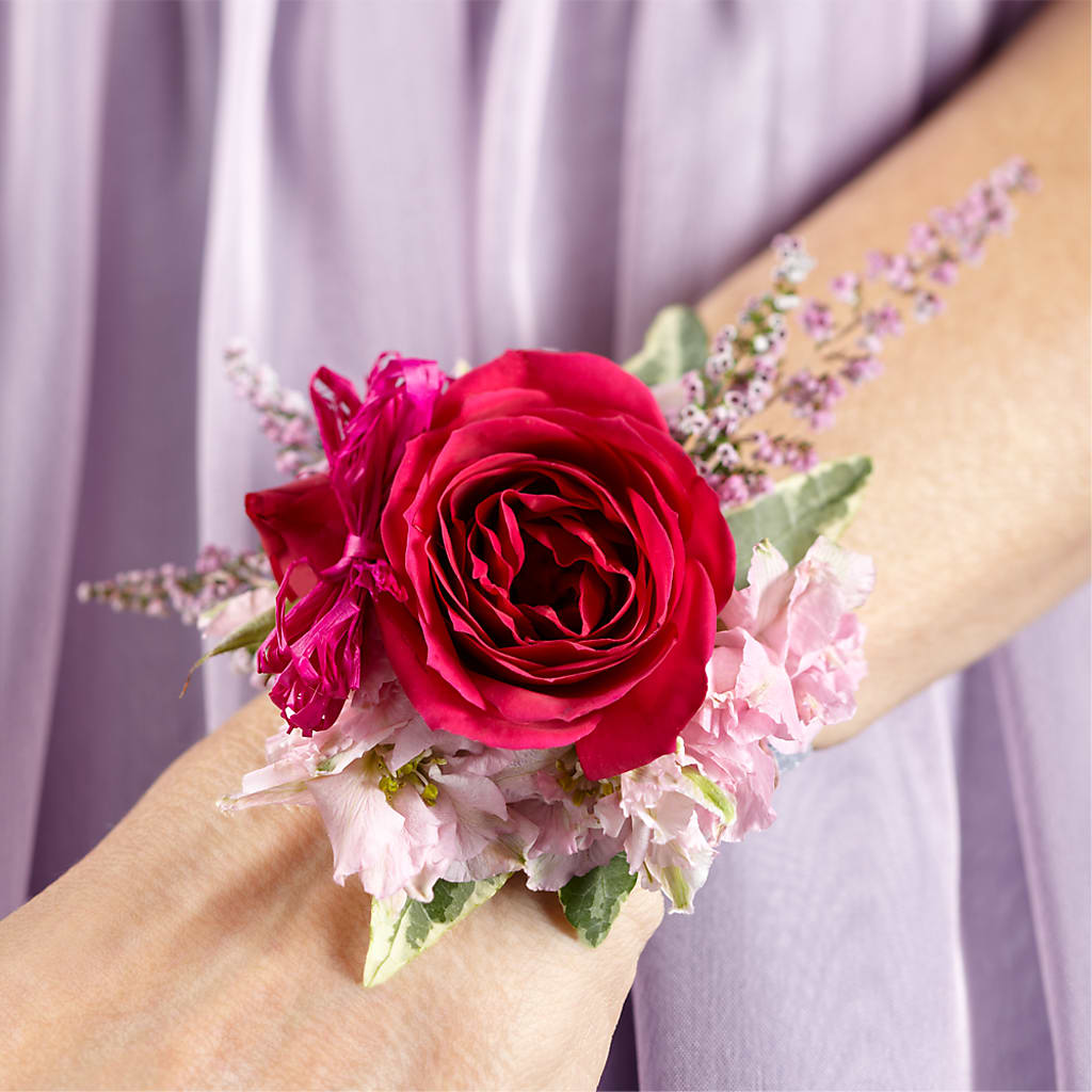 Rose Charm Corsage – Cg Rain Florist, Cedar Grove NJ