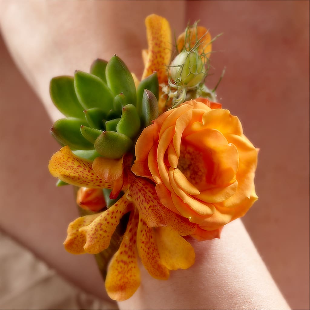 Irresistible Love Wrist Corsage – Cg Rain Florist, Cedar Grove NJ