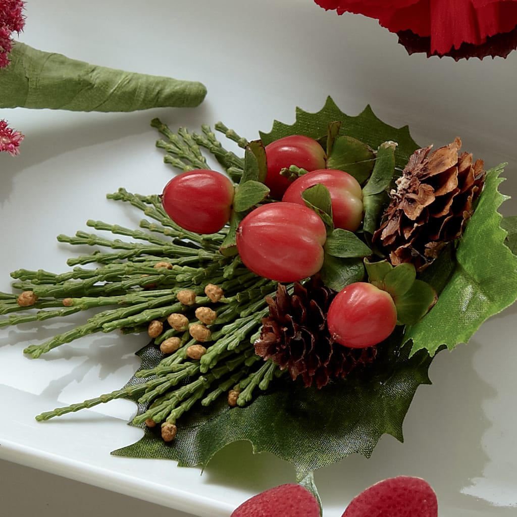 Red Berry Boutonniere – Cg Rain Florist, Cedar Grove NJ