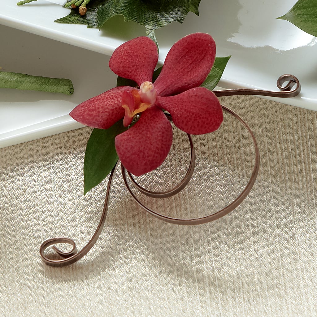 Red Mokara Boutonniere – Cg Rain Florist, Cedar Grove NJ
