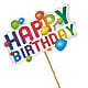 Happy Birthday Pick –  Cg Rain Florist, Cedar Grove NJ