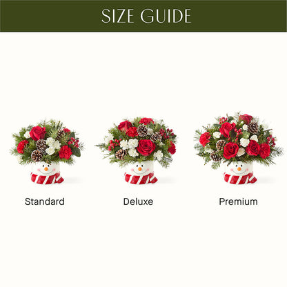 Jolly Snowman Bouquet –  Cg Rain Florist, Cedar Grove NJ