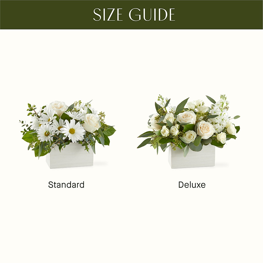 Fresh Linen Box Bouquet –  Cg Rain Florist, Cedar Grove NJ