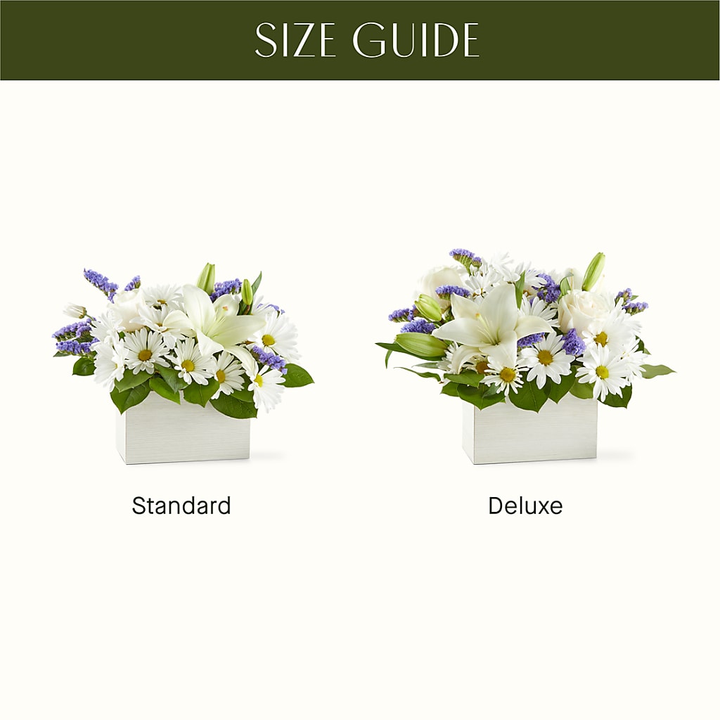 Beyond Blue Box Bouquet –  Cg Rain Florist, Cedar Grove NJ